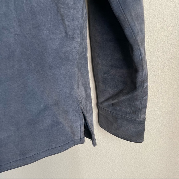 AMI Leather Button Front Vintage VTG Jacket - Picture 6 of 6